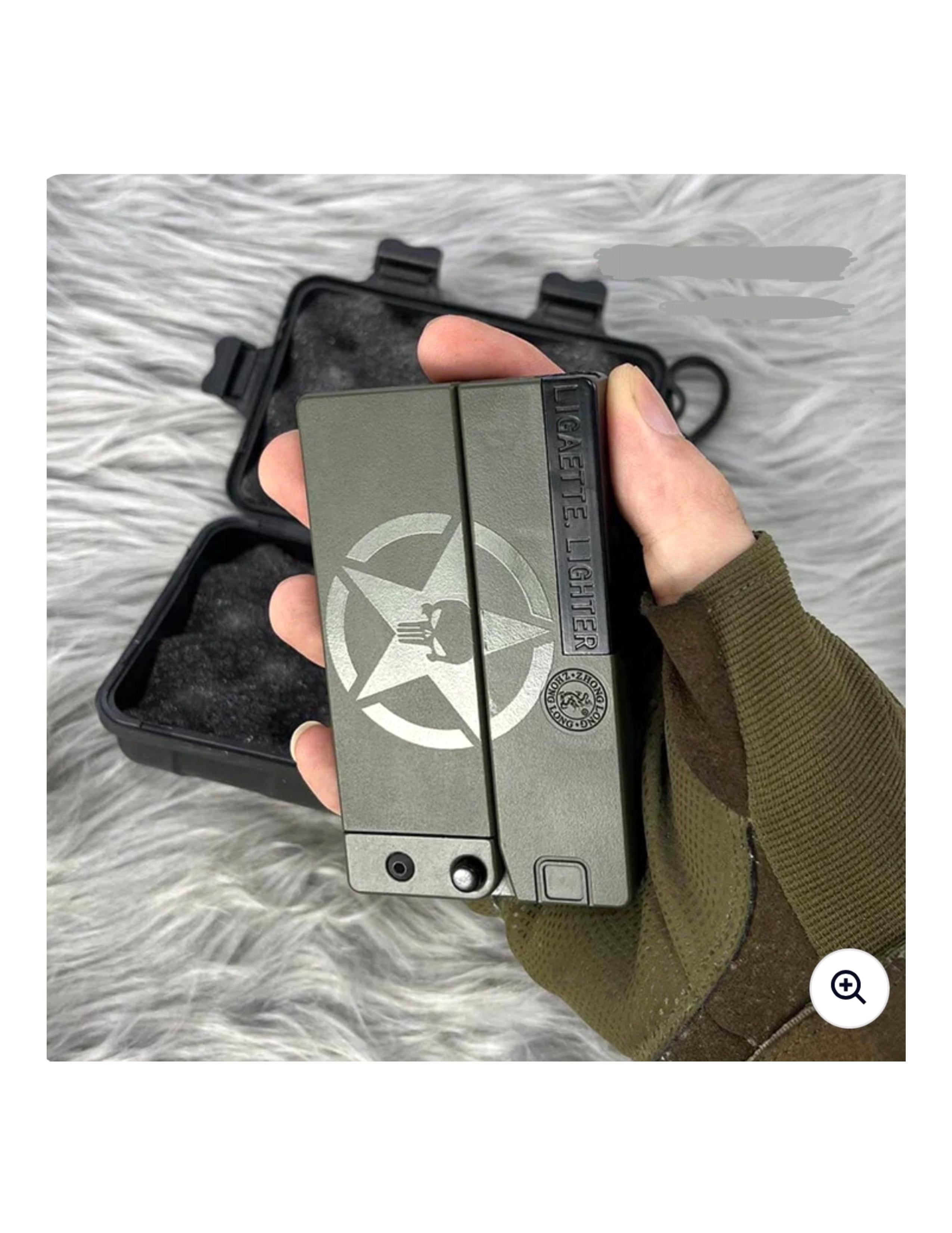 Folding Cigarette case Lighter